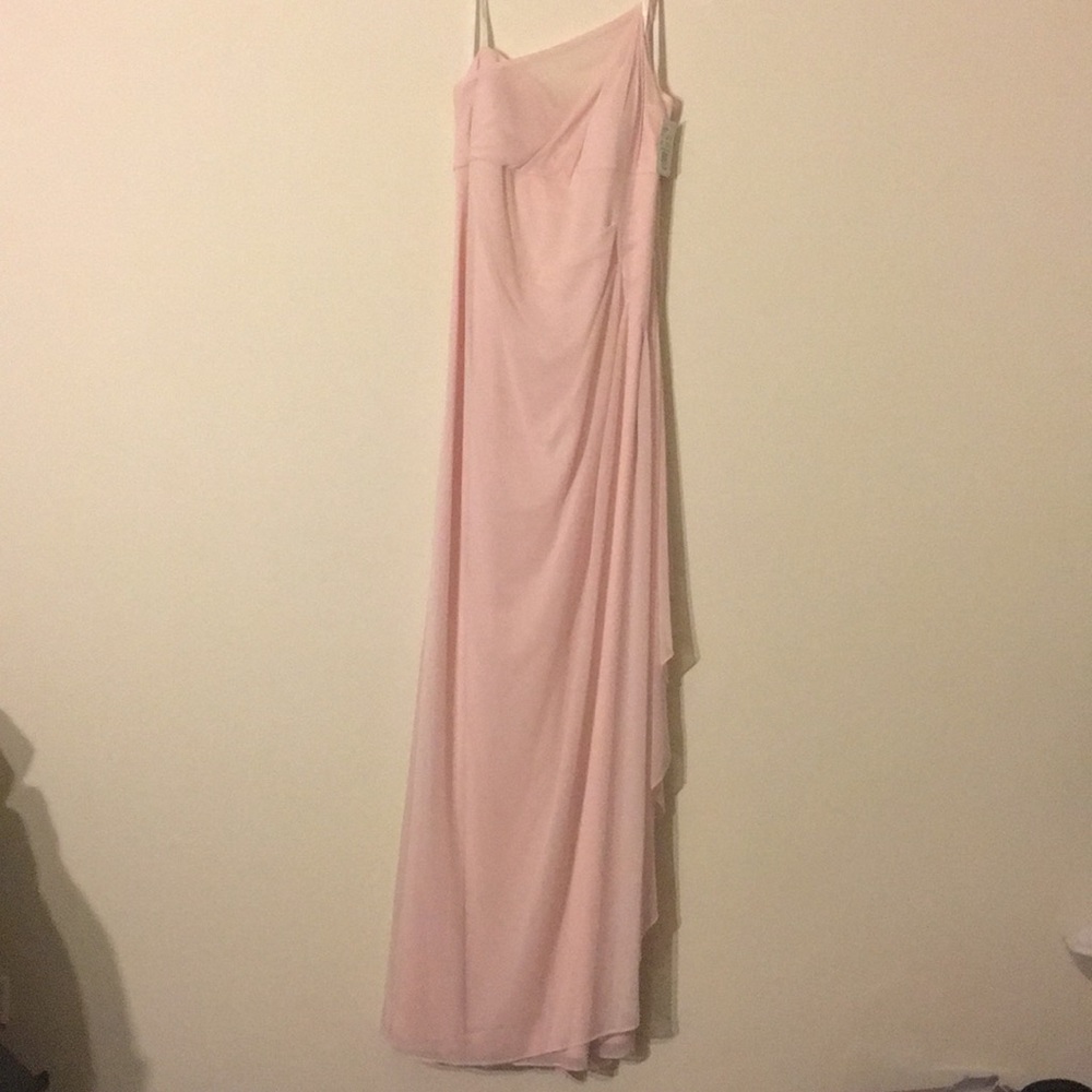 One shoulder beautiful maxi dress